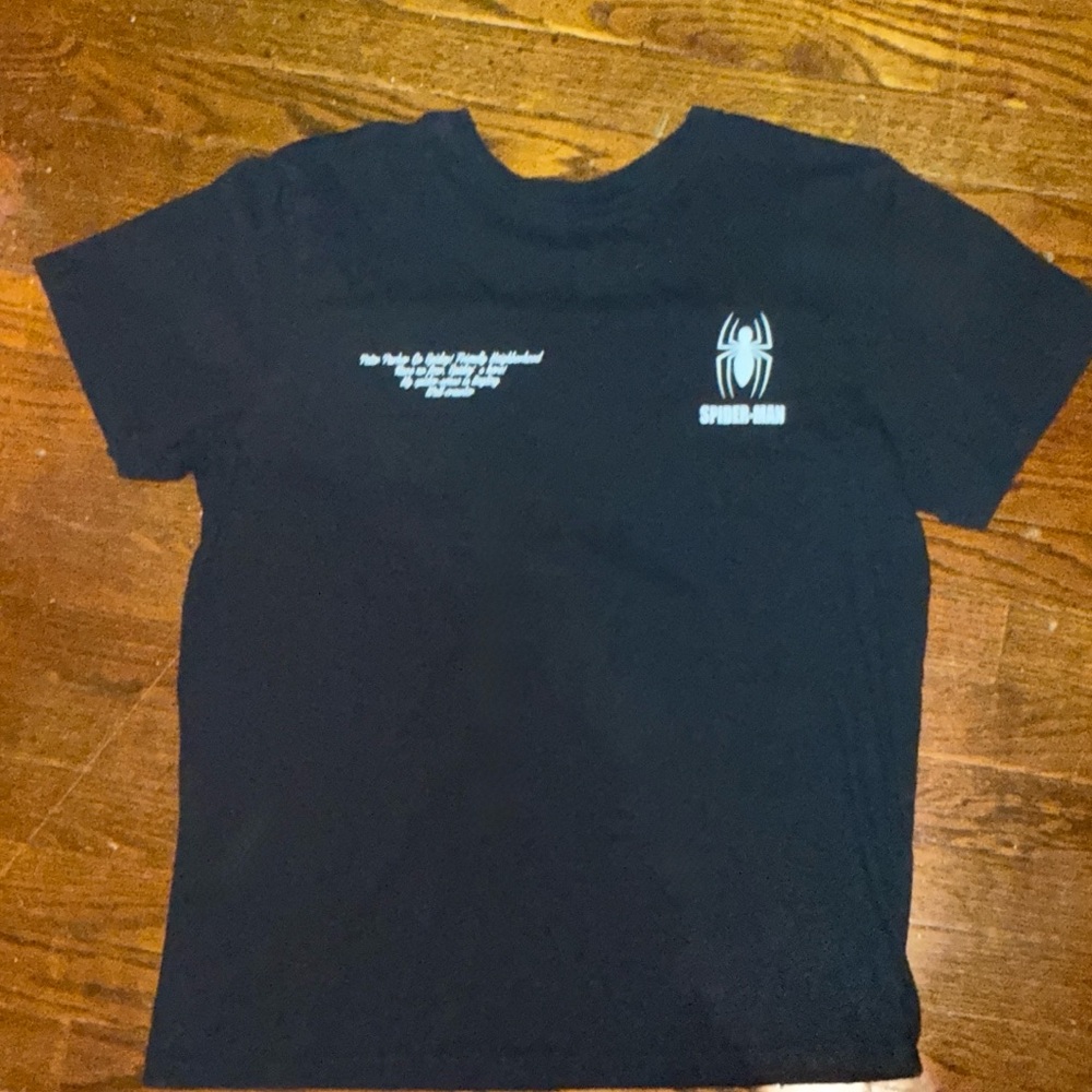 Marvel Black Spider-Man Tee